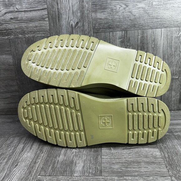 Dr. Marten's Dante Women's size 10 Army Green Canvas Shoes - Picture 7 of 8